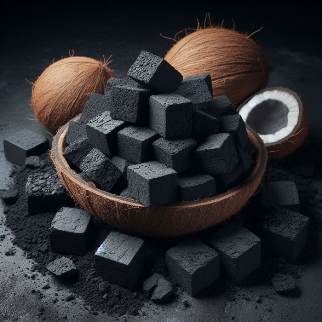 Coconut Charcoal Briquette